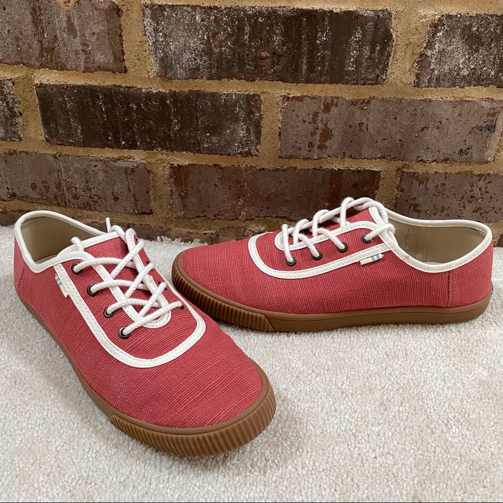 Toms Canvas Lace Up Sneakers